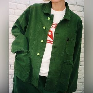 Kale Green Chore Jacket